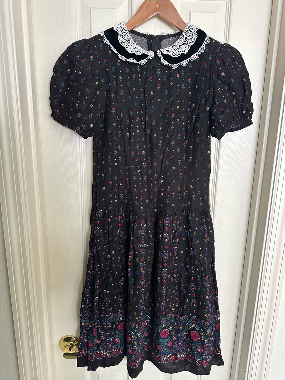 Vintage Gunne Sax floral dress